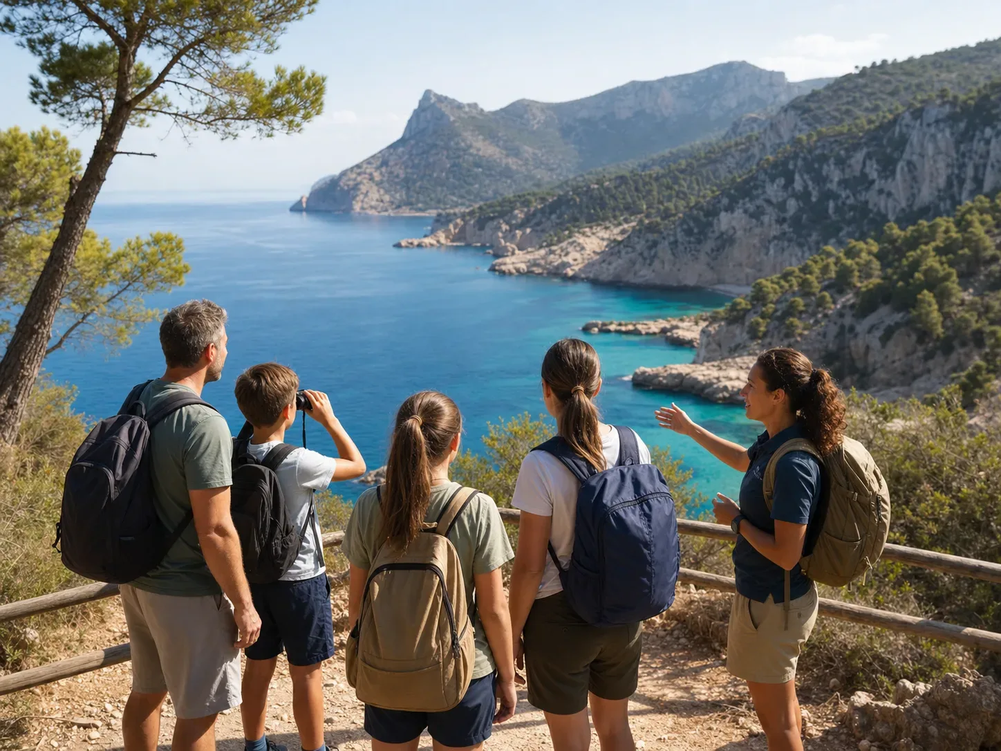 A guided coastal experience overlooking the Mediterranean on the Costa Blanca